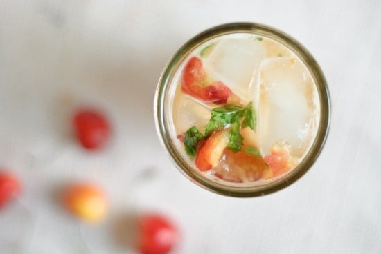 mojitos made with rainier cherries mojito made with rainier cherries