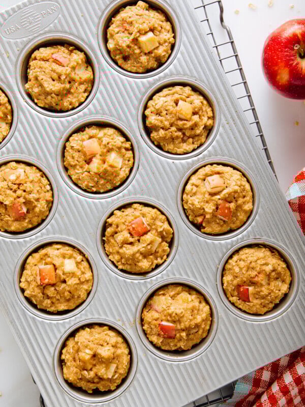 apple oatmeal muffins recipe