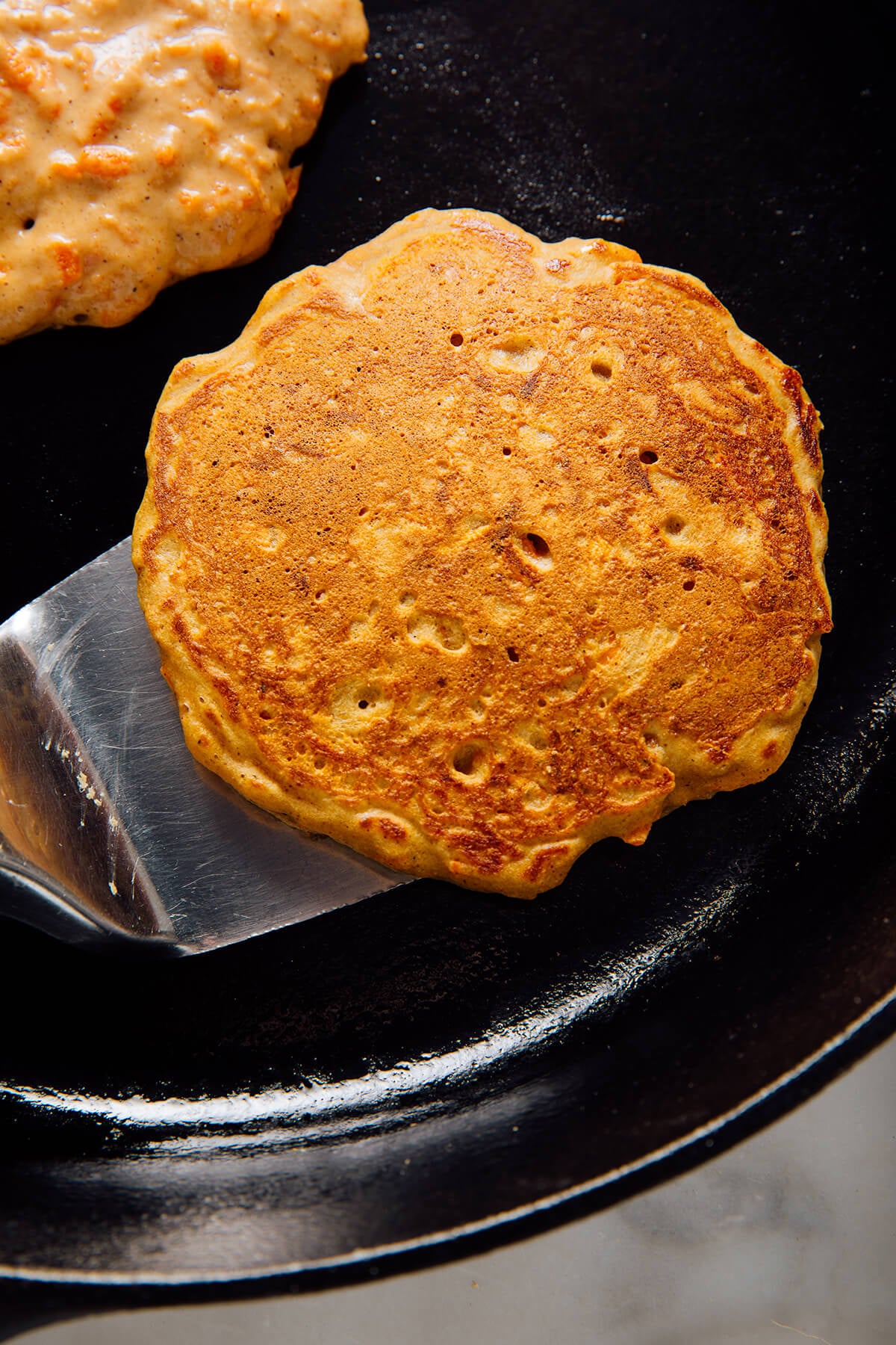 how to cook carrot cake pancakes