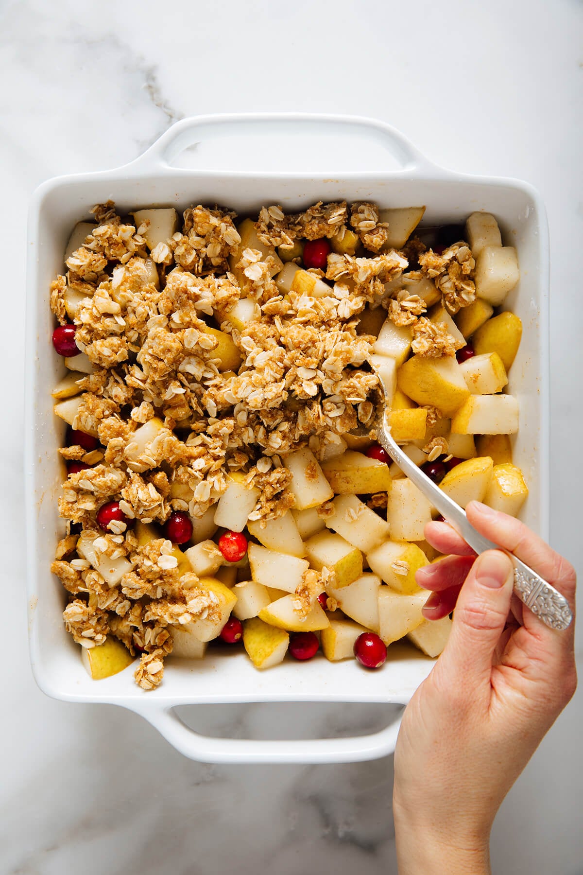 how to make pear crisp