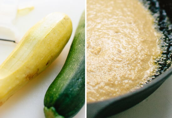 squash and socca batter