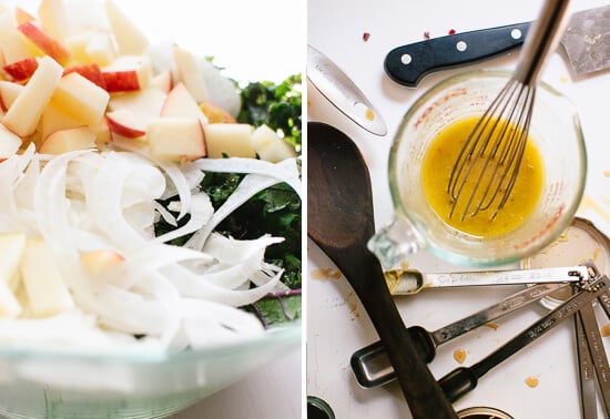 apple, fennel and lemon dressing