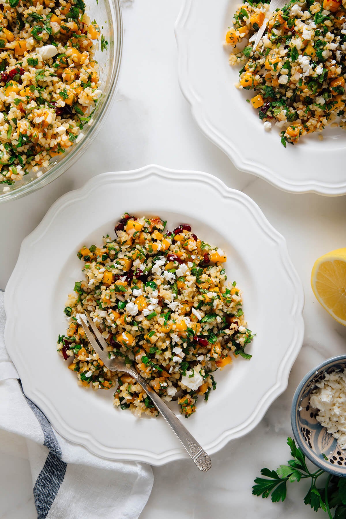 butternut squash tabbouleh recipe