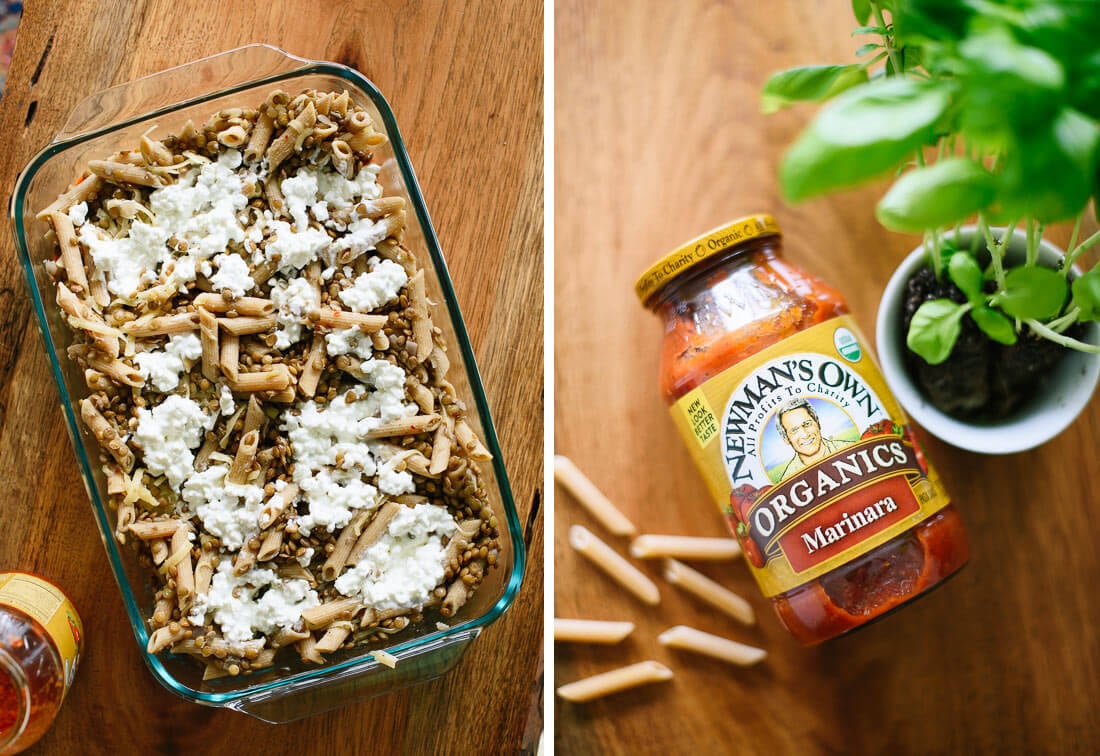 homemade baked ziti