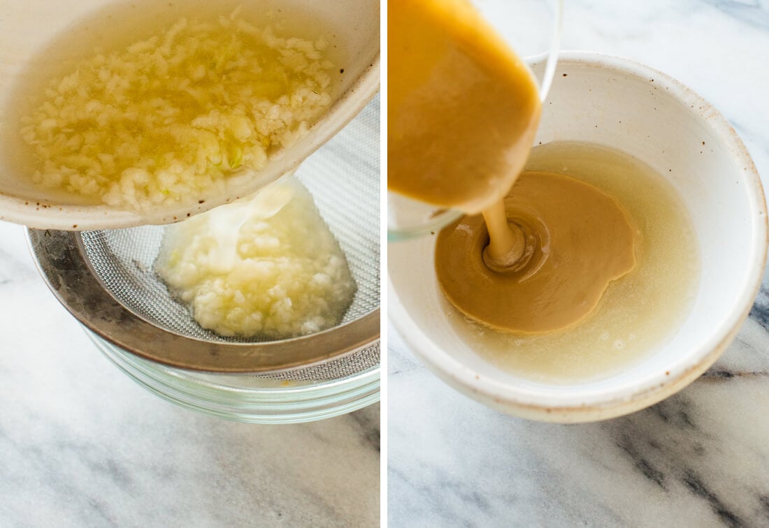 how to make tahini sauce