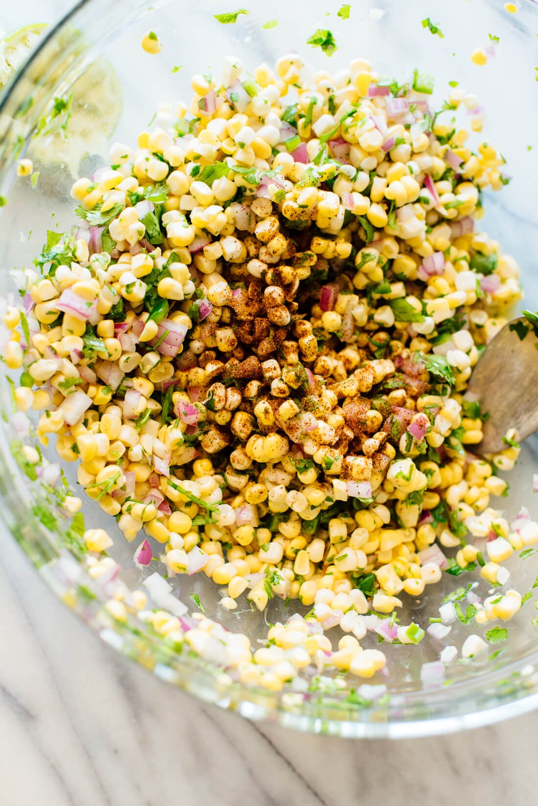 how to make corn salsa