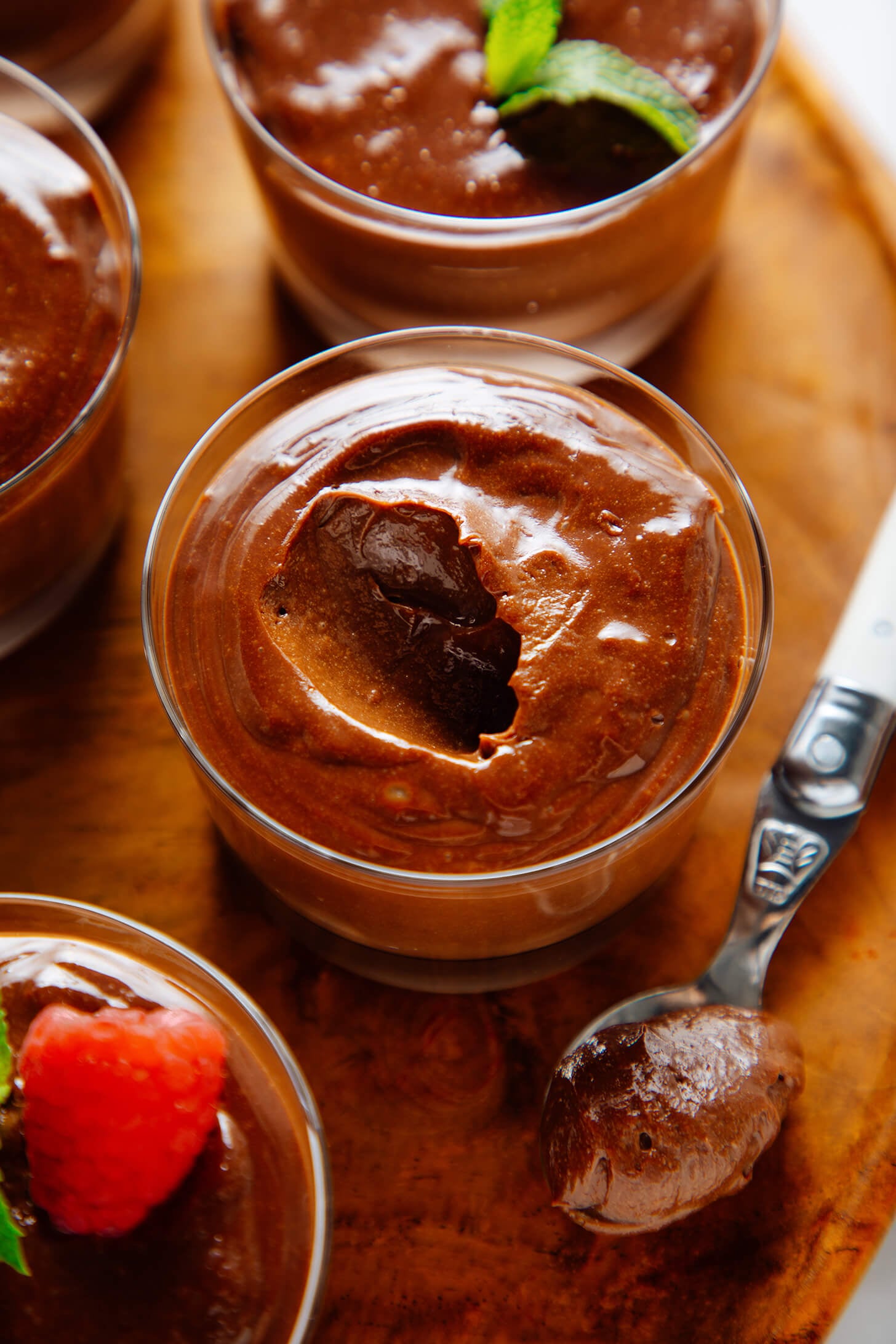 spoonful of pots de crème