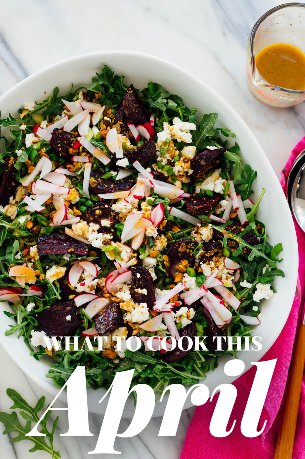 Seasonally appropriate recipes for April