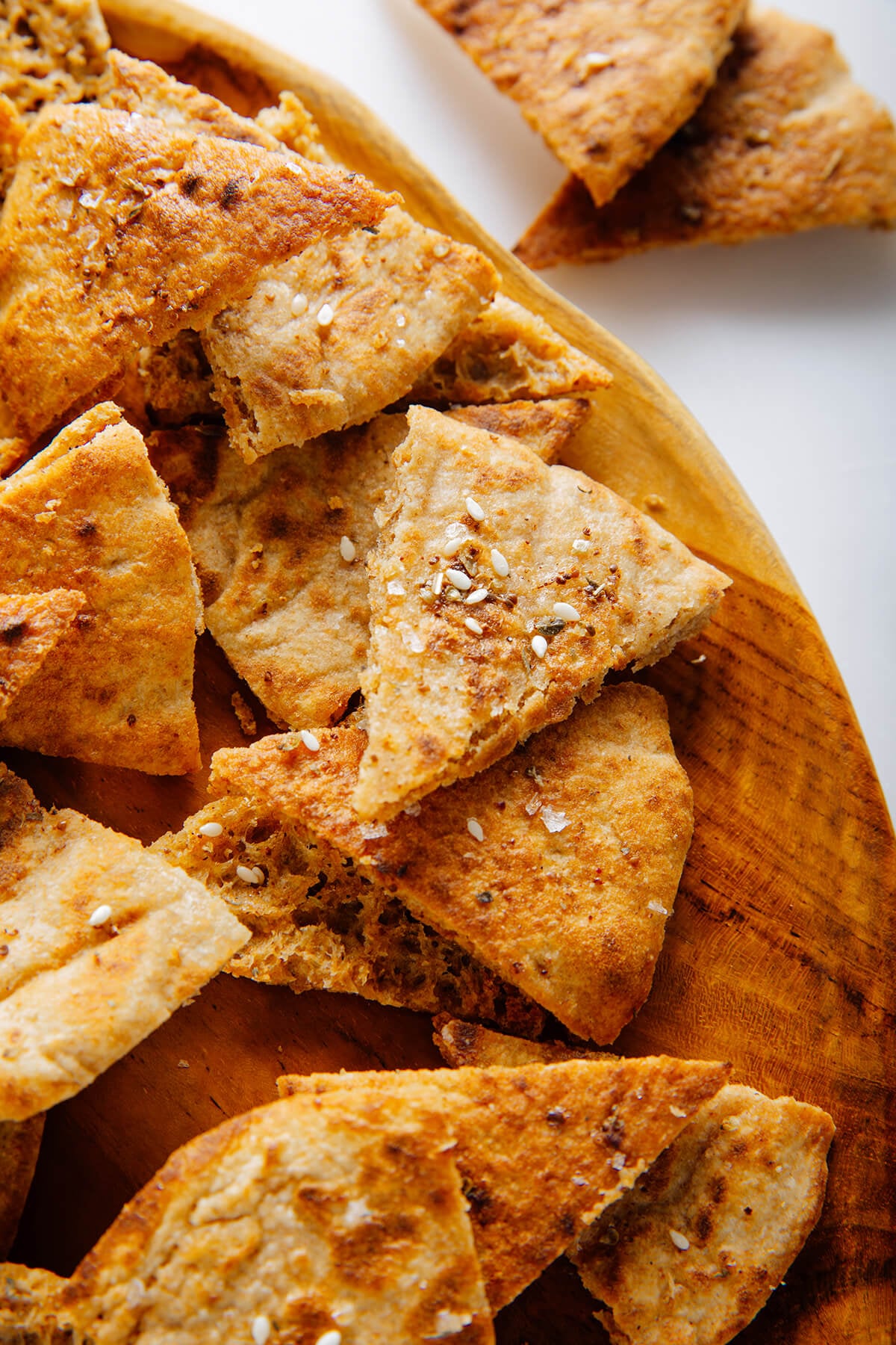 baked pita chips