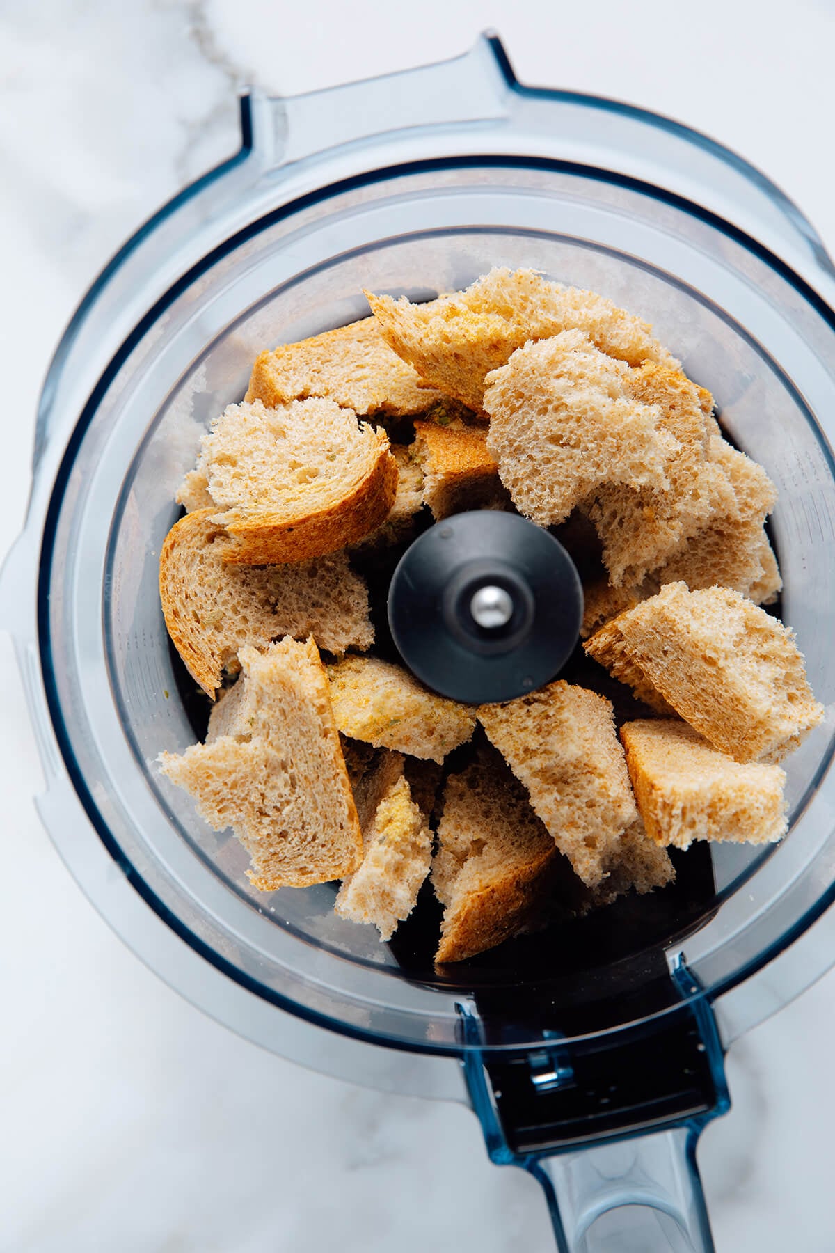 bread in food processor