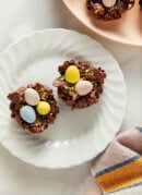 Chocolate Easter Egg Nests